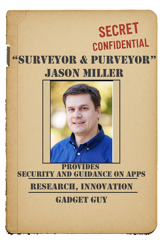 "Surveyor and Purveyor" Jason Miller